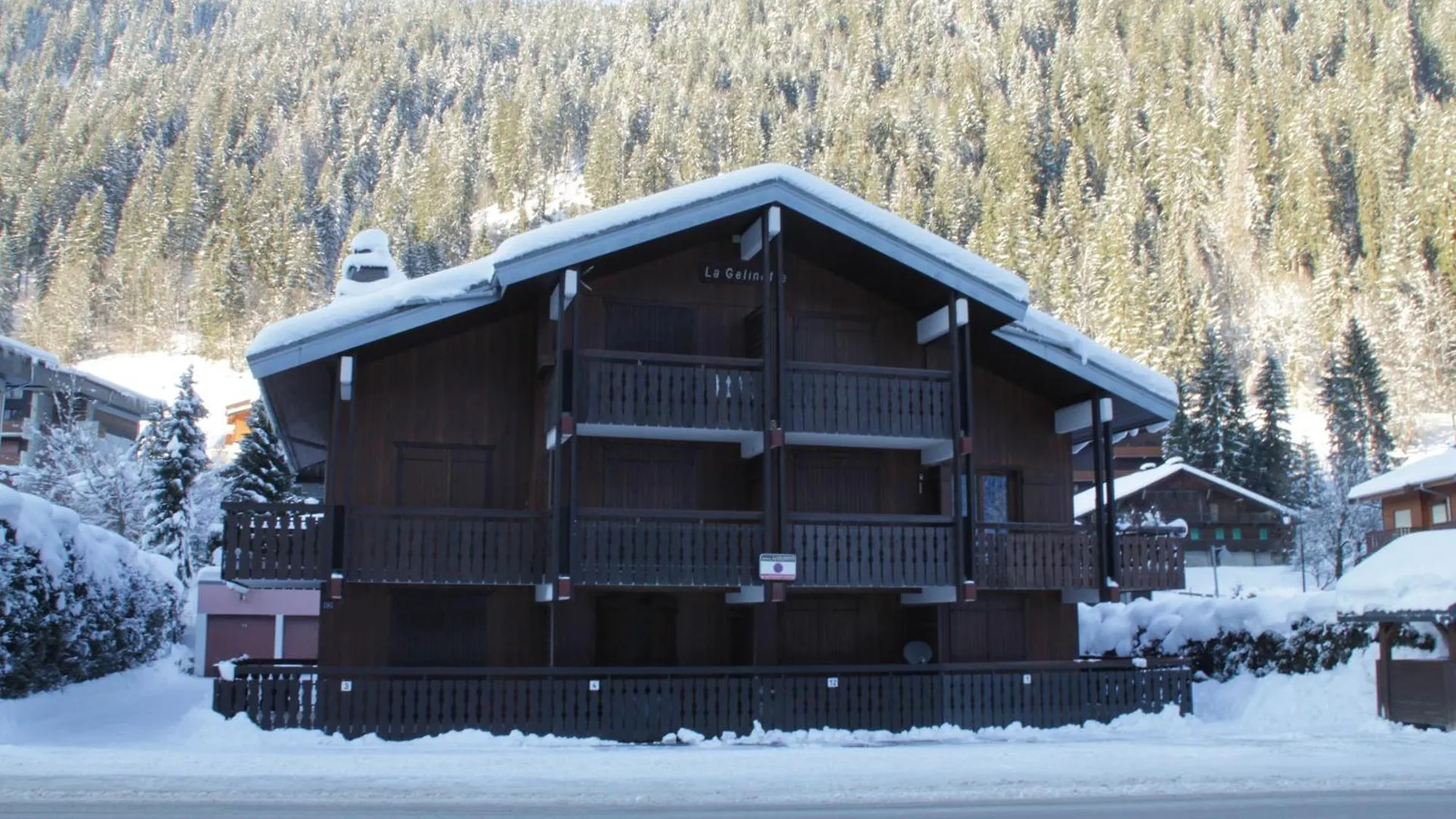 Apartment Gelinotte Gl10 Telecabine & Mountain 4 Pers Chatel